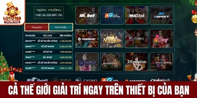 Cả thế giới giải trí ngay trên thiết bị của bạn 